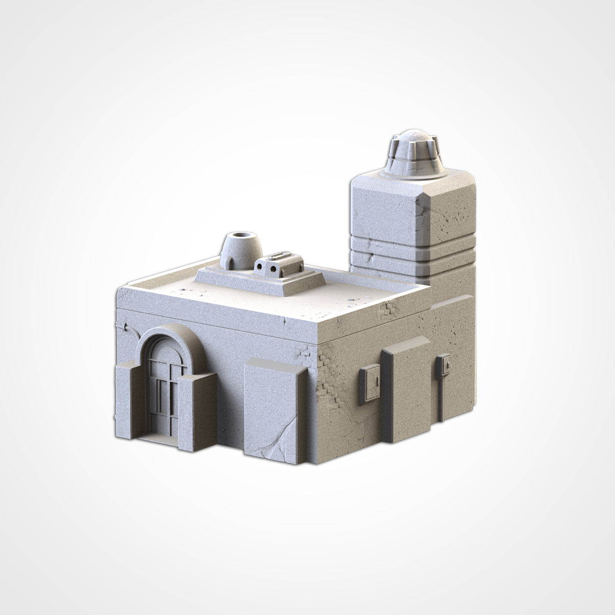 Desert Outpost Buildings - Set of 6 - Star Wars - Dune - 40k - Infinity
