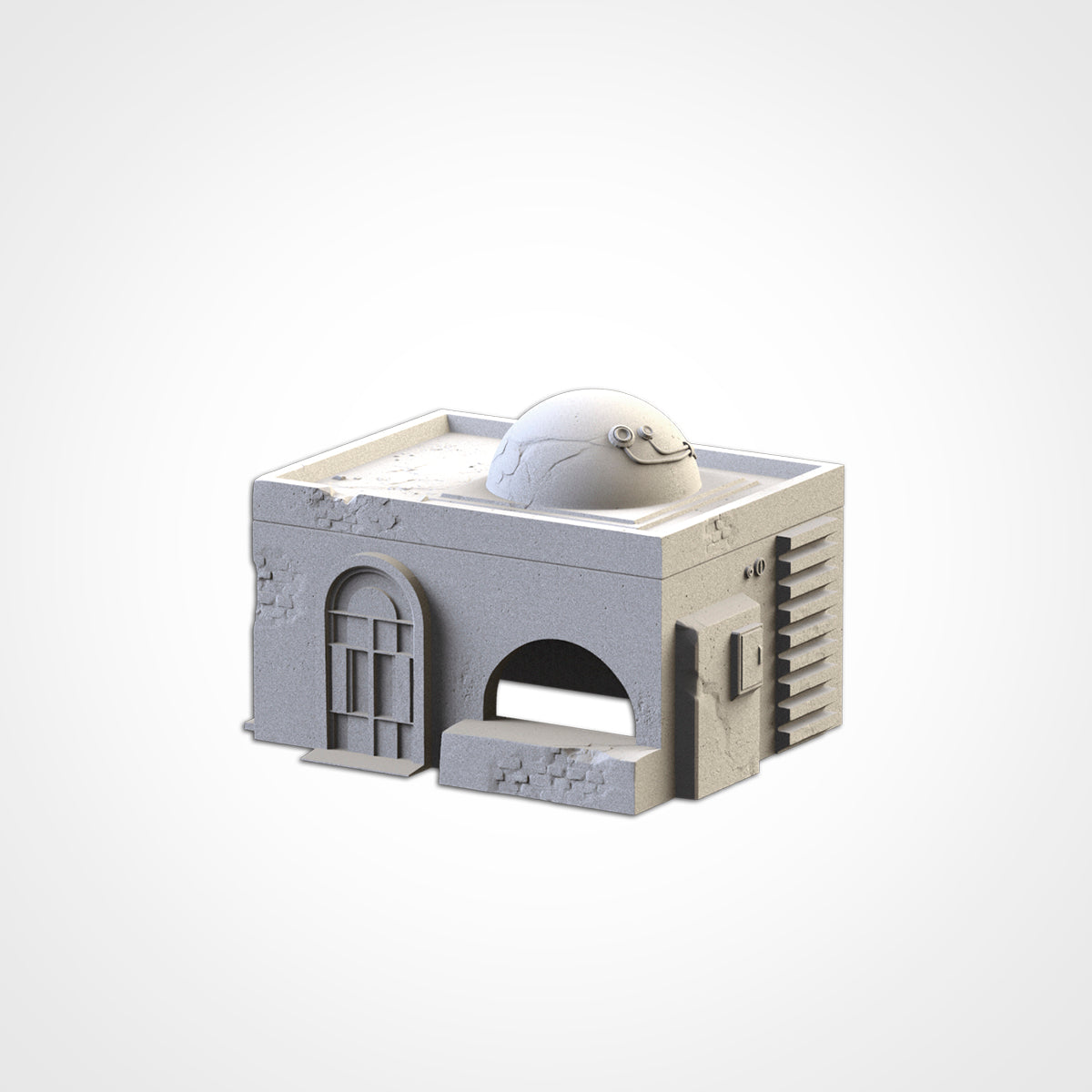Desert Outpost Buildings - Set of 6 - Star Wars - Dune - 40k - Infinity