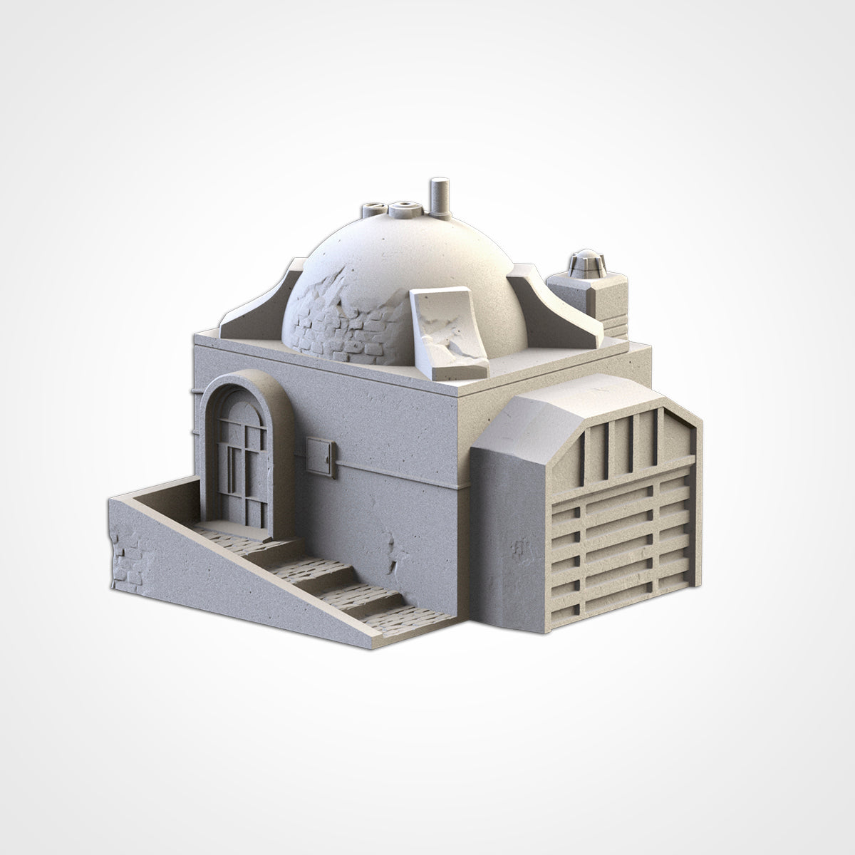 Desert Outpost Buildings - Set of 6 - Star Wars - Dune - 40k - Infinity