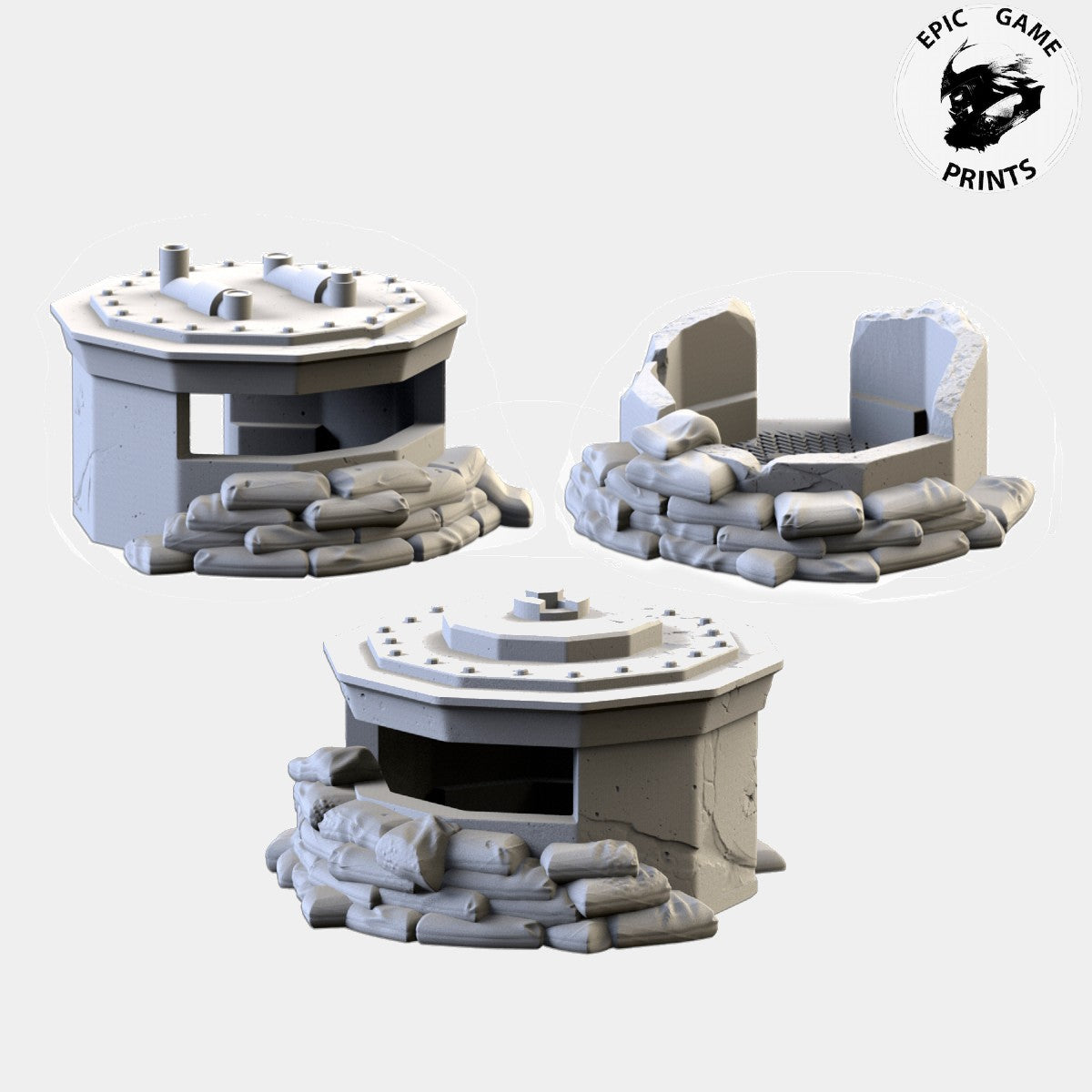 War Bunkers by Txarli Factory