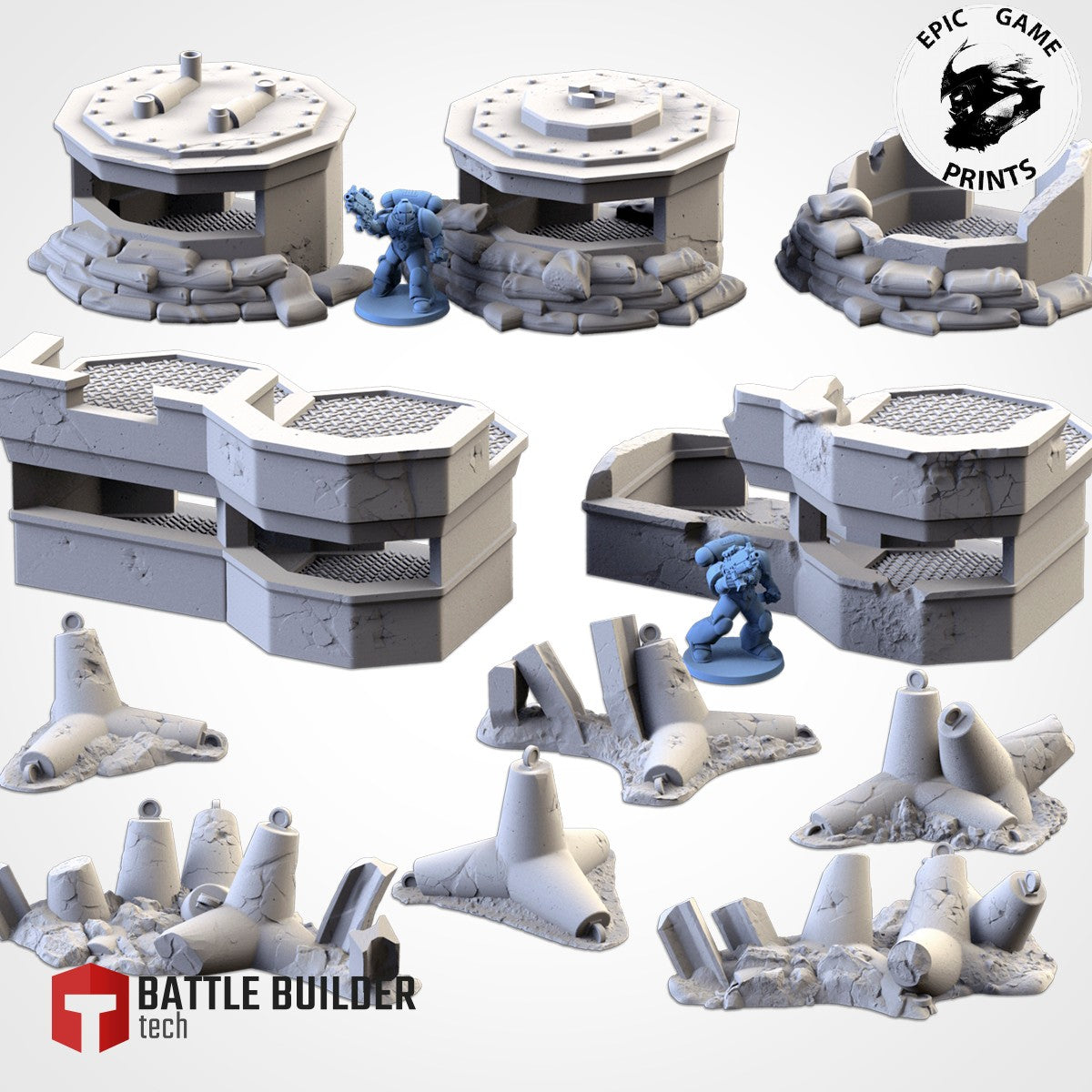 War Bunkers by Txarli Factory