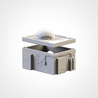 Desert Outpost Buildings - Set of 6 - Star Wars - Dune - 40k - Infinity
