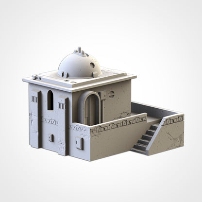 Desert Outpost Buildings - Set of 6 - Star Wars - Dune - 40k - Infinity