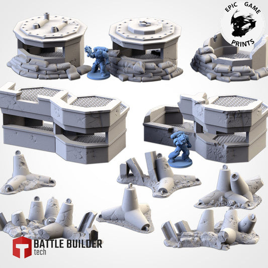 War Bunkers by Txarli Factory