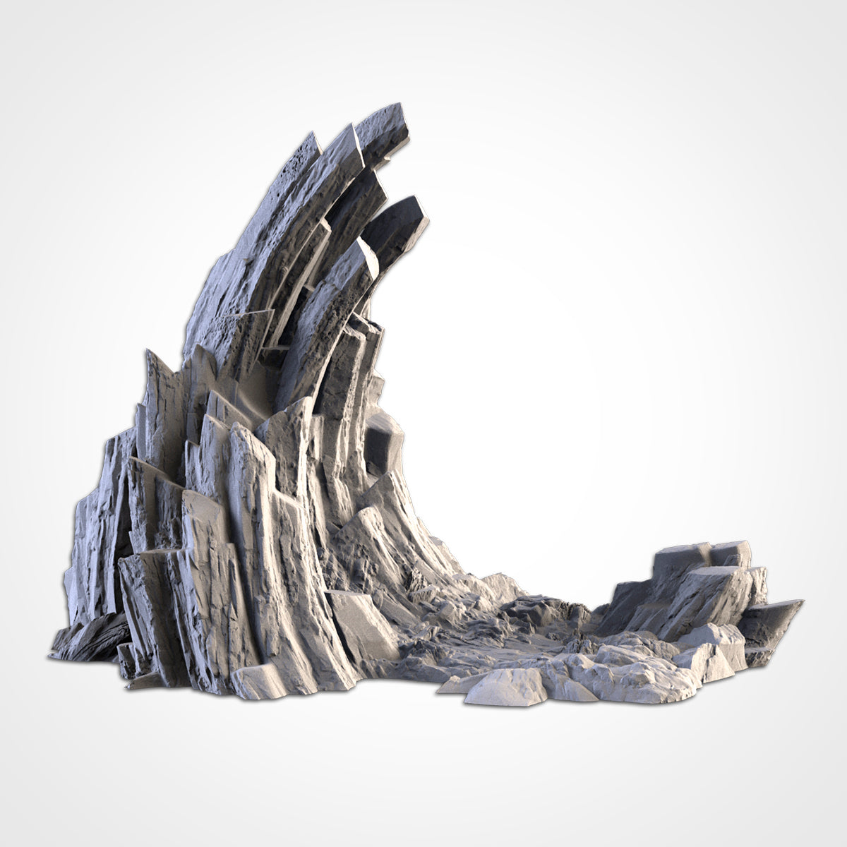 Rocky Planet & Crystal Waves - 40k - DnD - AOS - Tabletop Terrain