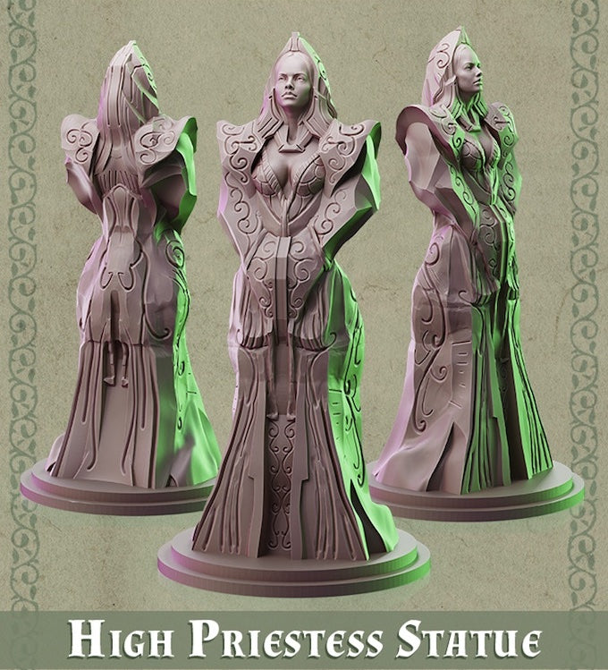 High Priestess Statue