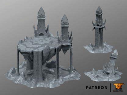 Dark Elves falling pools