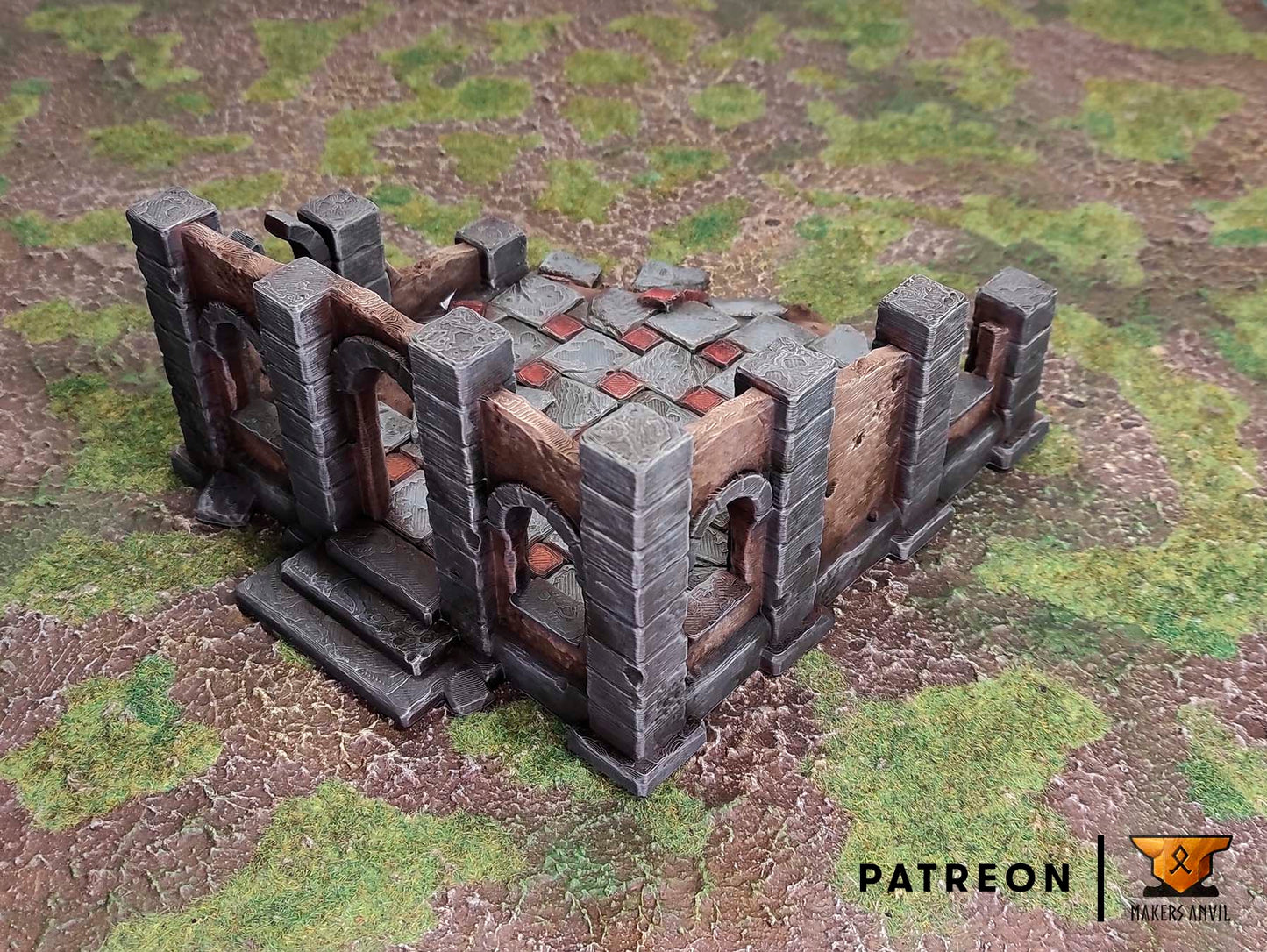 Destroyed Buildings (set of 3)