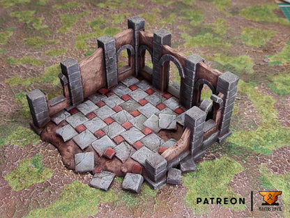 Destroyed Buildings (set of 3)