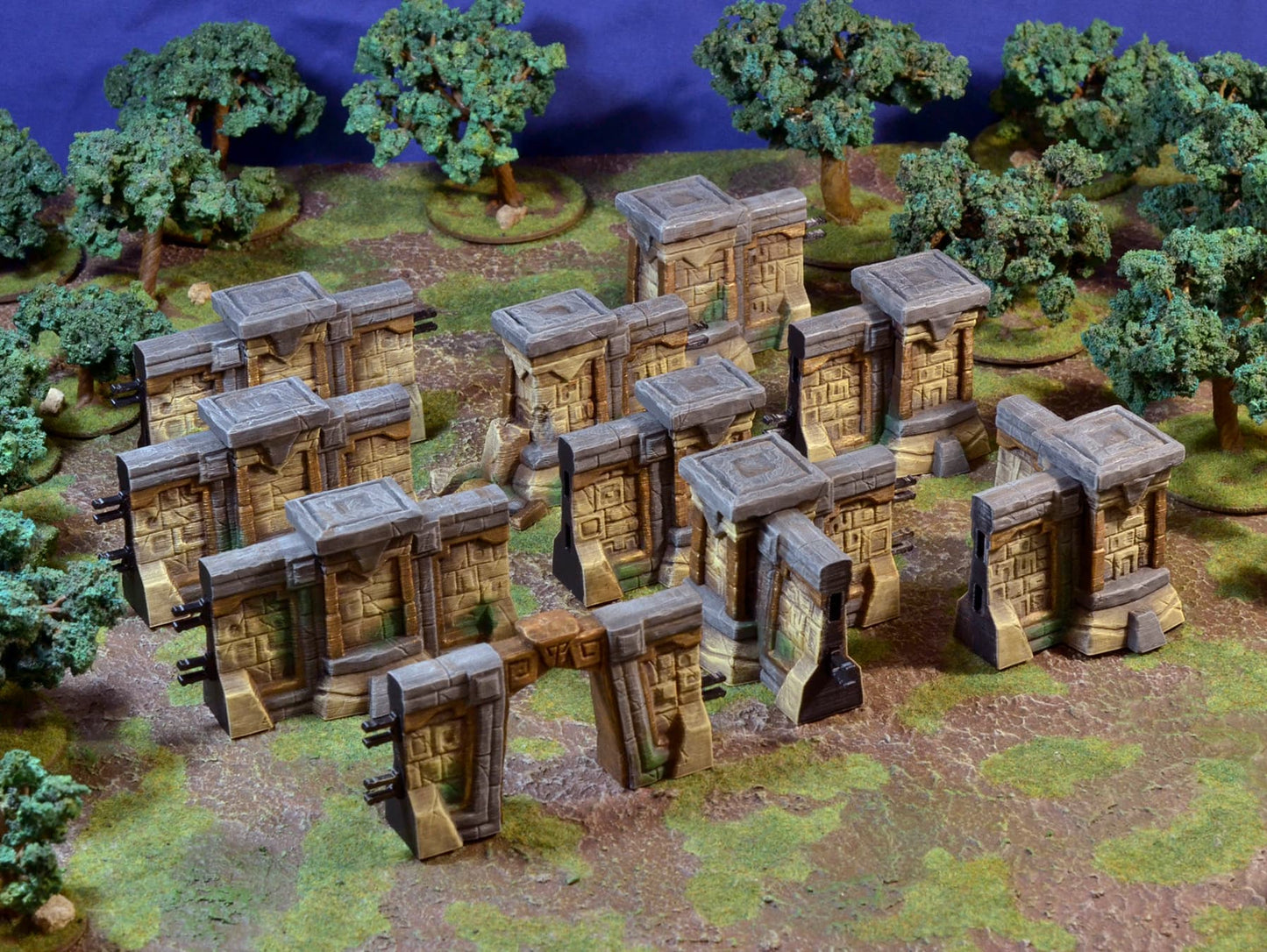Forgotten Temple Walls