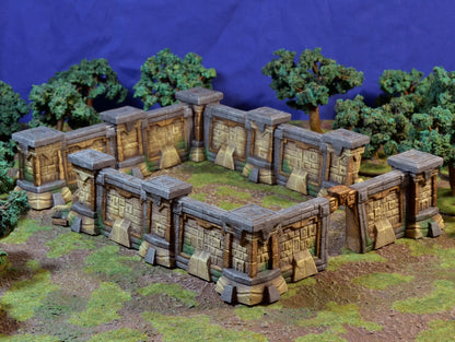Forgotten Temple Walls